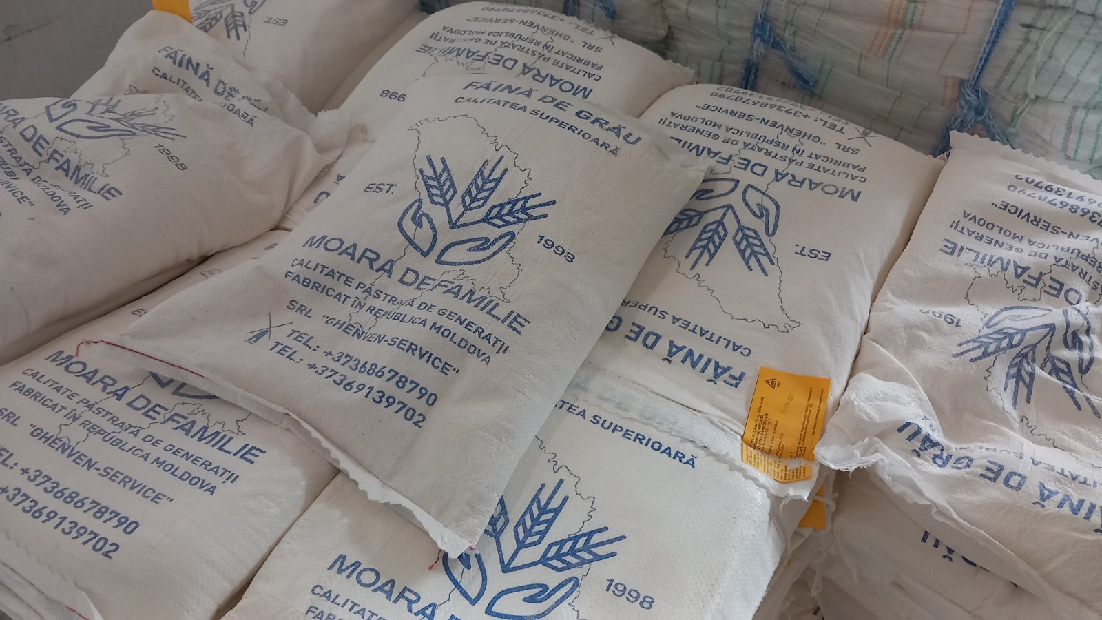Упаковка муки под бренд клиента